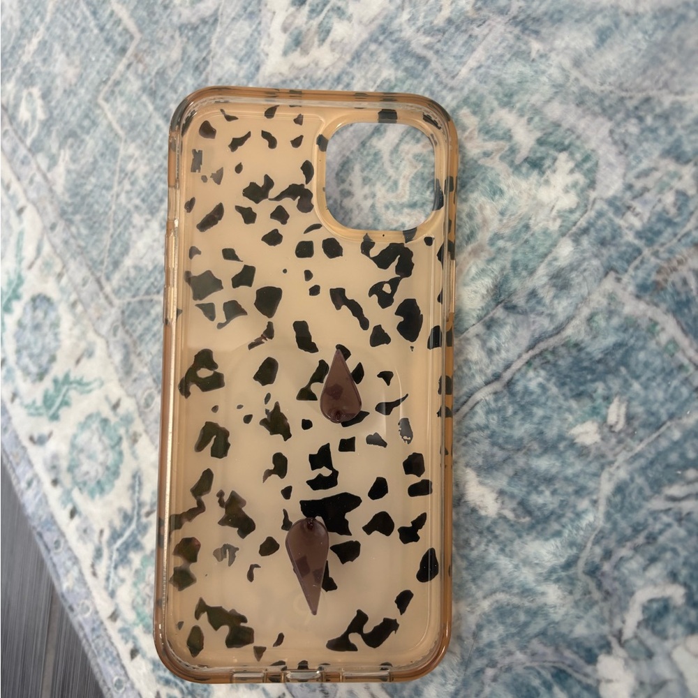Loopy Case - Blonde Tortoise Print - Phone Case for IPhone 15 Plus - Picture 4 of 4
